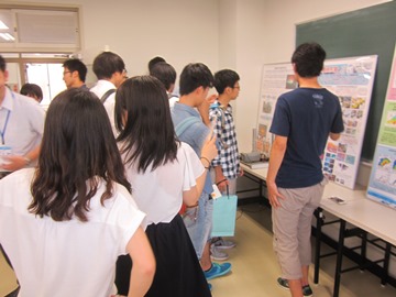 Poster presentation by students