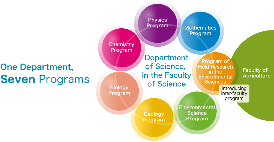 One Department, Seven Programs